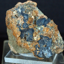 Minerales de la provincia de Alicante. Cuarzo azul