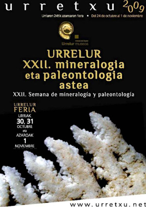 Federación Española de Mineralogía. Carteles antiguos de ferias y eventos