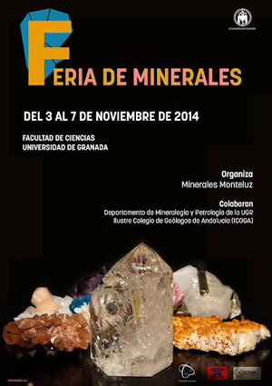 Federación Española de Mineralogía. Carteles antiguos de ferias y eventos