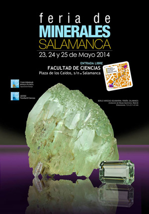 Federación Española de Mineralogía. Carteles antiguos de ferias y eventos