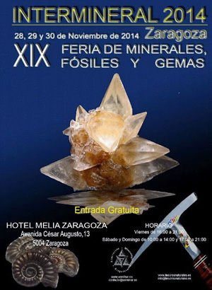 Federación Española de Mineralogía. Carteles antiguos de ferias y eventos