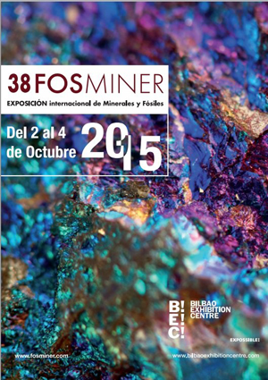 Federación Española de Mineralogía. Carteles antiguos de ferias y eventos