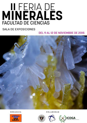 Federación Española de Mineralogía. Carteles antiguos de ferias y eventos