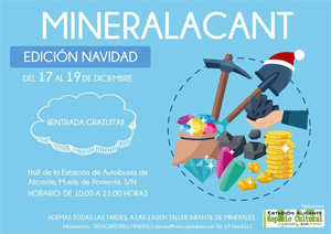 Federación Española de Mineralogía. Carteles antiguos de ferias y eventos