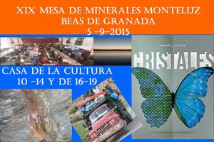 Federación Española de Mineralogía. Carteles antiguos de ferias y eventos