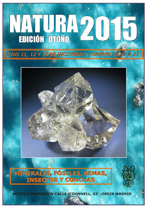 Federación Española de Mineralogía. Carteles antiguos de ferias y eventos