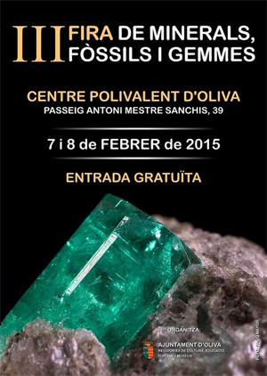 Federación Española de Mineralogía. Carteles antiguos de ferias y eventos