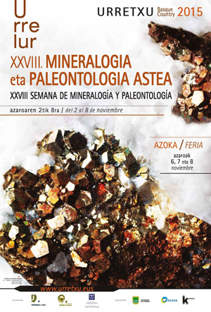 Federación Española de Mineralogía. Carteles antiguos de ferias y eventos