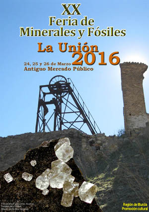 Federación Española de Mineralogía. Carteles antiguos de ferias y eventos