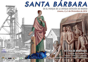 Federación Española de Mineralogía. Carteles antiguos de ferias y eventos