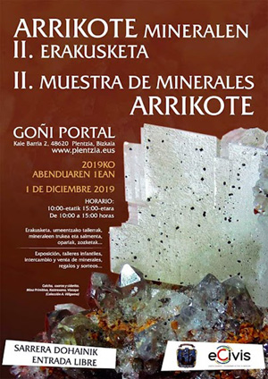 Federación Española de Mineralogía. Carteles antiguos de ferias y eventos