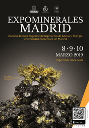 Federación Española de Mineralogía. Carteles antiguos de ferias y eventos