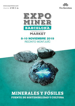 Federación Española de Mineralogía. Carteles antiguos de ferias y eventos