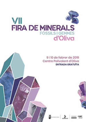 Federación Española de Mineralogía. Carteles antiguos de ferias y eventos