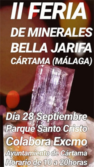 Federación Española de Mineralogía. Carteles antiguos de ferias y eventos