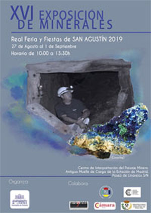 Federación Española de Mineralogía. Carteles antiguos de ferias y eventos