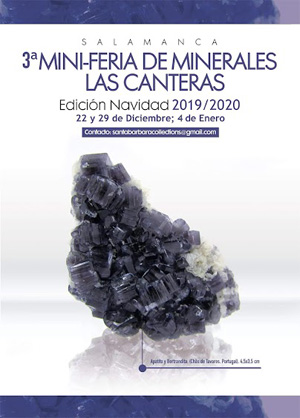 Federación Española de Mineralogía. Carteles antiguos de ferias y eventos