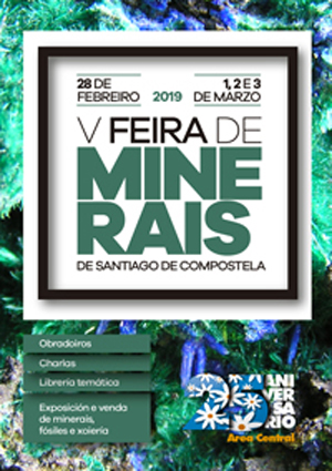 Federación Española de Mineralogía. Carteles antiguos de ferias y eventos