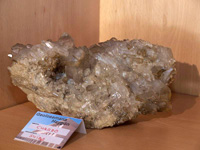 Grupo Mineralógico de Alicante. Exposición de Minerales en IES Haygon