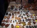 V Feria de Minerales de Oliva. Stand de Moulay Kas