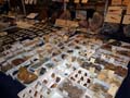 V Feria de Minerales de Oliva. Stand de Tesoros Naturales