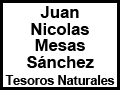 Stand de: Juan Nicolás Mesas Sánchez. XXIV Feria de Minerales y Fósiles