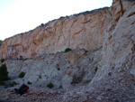 Grupo Mineralógico de Alicante. Cantera del Port. Biar. Alicante