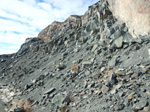 Grupo Mineralógico de Alicante. Explotación de Ofitas. Los Serranos. Albatera. Alicante 