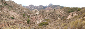 Grupo Mineralógico de Alicante. Afloramiento de Magnesitas. Camino de la Salmuera - Albatera - Hondón de los Frailes - Vega Baja - Alicante