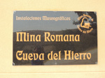 Mina Romana de Cueva del Hierro. Cueva del hierro. Beteta. Cuenca