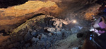   Celestina.Mina Romana de Cueva del Hierro. Cueva del hierro. Beteta. Cuenca