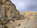 Explotación de áridos. Tossal Redo San Vicente del Raspeig. Alicante 