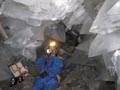 Geoda de Yeso en Mina Rica. Pulpi Almería