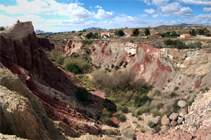 Grupo Mineralógico de Alicante.Antiguas explotaciones de Arcillas. Moralet. Alicante