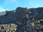 Grupo Mineralógico de Alicante. Explotación de Porfidos. Sierra de Oltra. Calpe. Alicante  