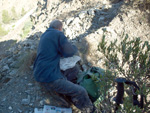 Grupo Mineralógico de Alicante. Explotación de Porfidos. Sierra de Oltra. Calpe. Alicante  