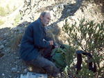 Grupo Mineralógico de Alicante. Explotación de Porfidos. Sierra de Oltra. Calpe. Alicante  