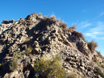 Grupo Mineralógico de Alicante. Explotación de Porfidos. Sierra de Oltra. Calpe. Alicante  