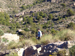 Grupo Mineralógico de Alicante. Explotación de Porfidos. Sierra de Oltra. Calpe. Alicante  