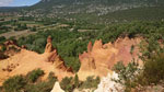 Grupo Mineralógico de Alicante. los Ocres de Roussillon. Rustrel, Región de Provenza. Francia   
