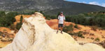 Grupo Mineralógico de Alicante. los Ocres de Roussillon. Rustrel, Región de Provenza. Francia     