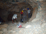 Grupo Mineralógico de Alicante. Mina Amorosa. Villahermosa del Rio. Castellón    