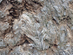 Grupo Mineralógico de Alicante. Calcita. Antiguas explotaciones de yesos del Mesiniense en Benejuzar. Alicante  