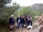 Grupo Mineralógico de Alicante.   Antiguas explotaciones de yesos del Mesiniense en Benejuzar. Alicante  