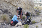 Grupo Mineralógico de Alicante. Cantera Casablanca. San Vicente del Raspeig. Alicante