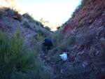 Grupo Mineralógico de Alicante.Los Barrancos. Camporrobles. Valencia  