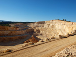 Grupo Mineralógico de Alicante. Explotación de Áridos. Enguera. Comarca Canal de Navarres. Valencia   