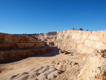 Grupo Mineralógico de Alicante. Explotación de Áridos. Enguera. Comarca Canal de Navarres. Valencia   