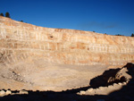 Grupo Mineralógico de Alicante. Explotación de Áridos. Enguera. Comarca Canal de Navarres. Valencia   