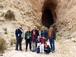 Grupo Mineralógico de Alicante. Afloramiento de Marcasitasa en el Alcavo. Agost. Alicante  